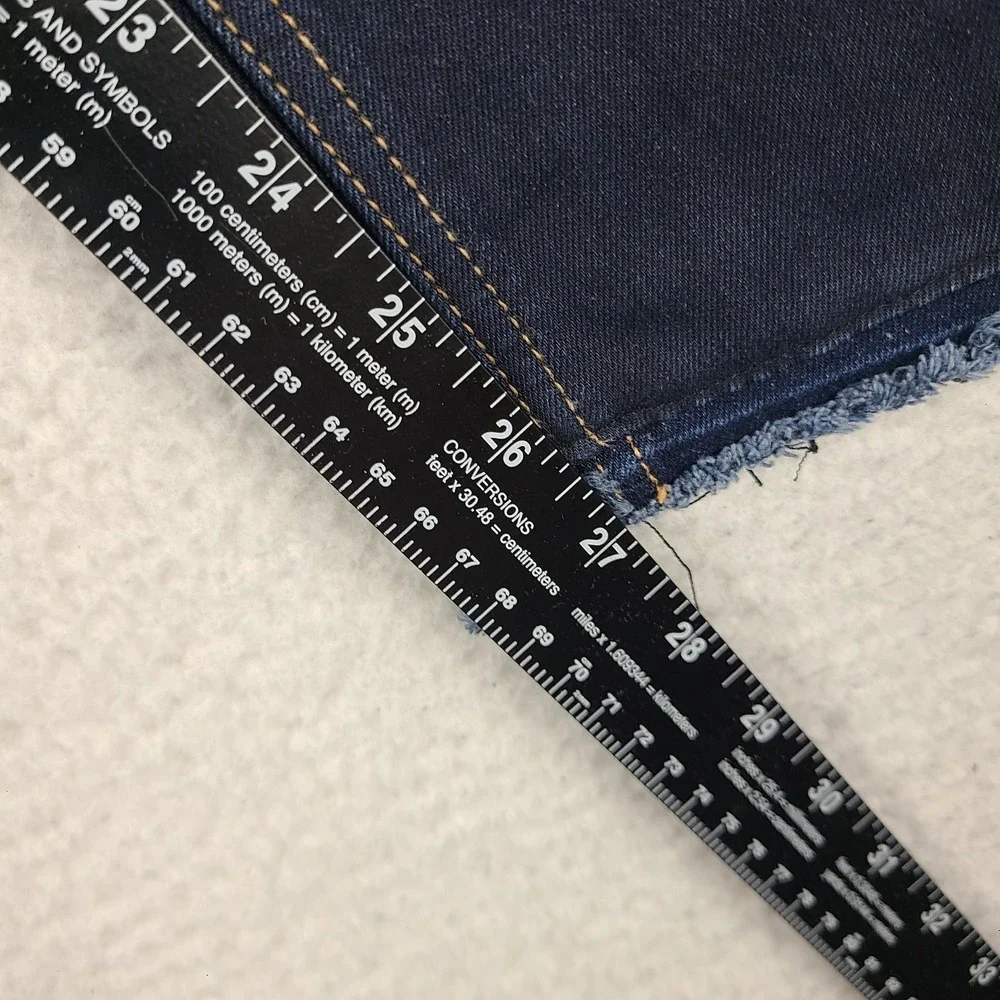 Rag & Bone Jeans Womens 27 Blue Skinny Dearborn Dark Wash Denim